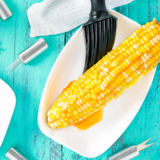 Honey Sriracha Buttered Corn