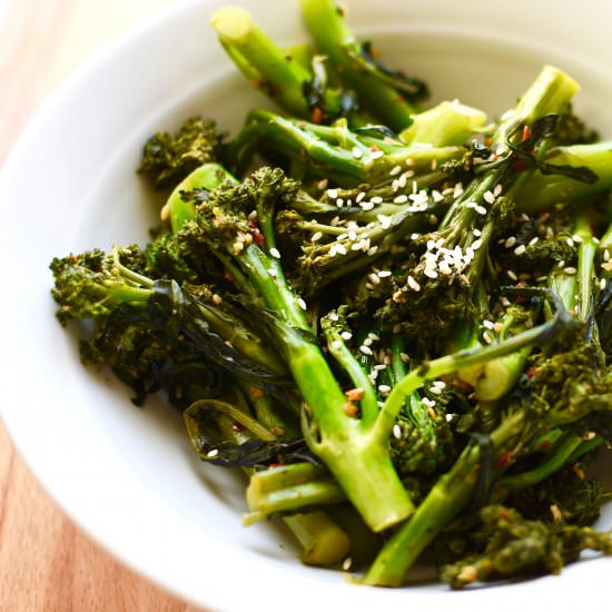 Sweet & Spicy Broccolini