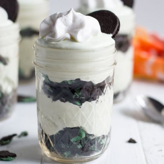 Grasshopper Pie Parfaits