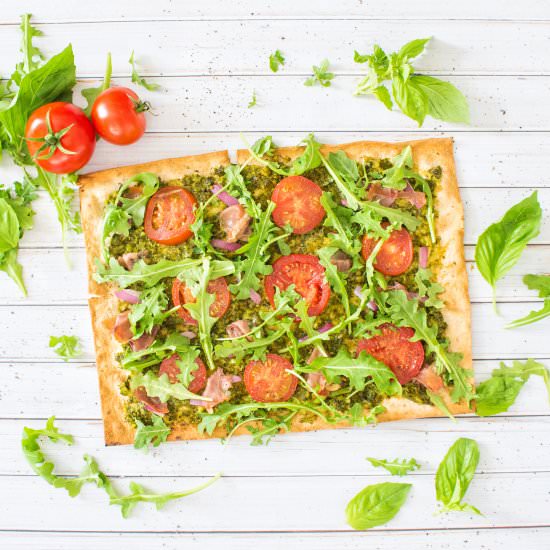 Kale Pesto Flatbread