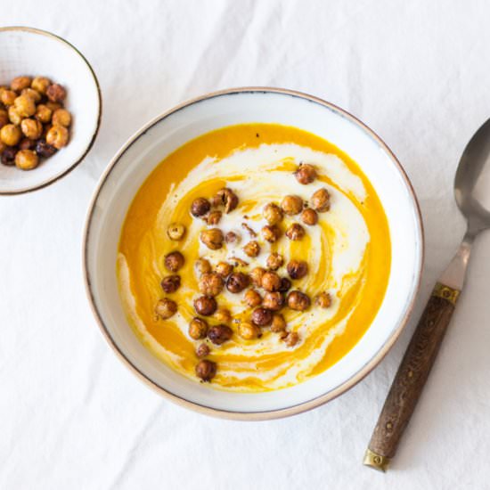Carrot Ginger Turmeric Soup