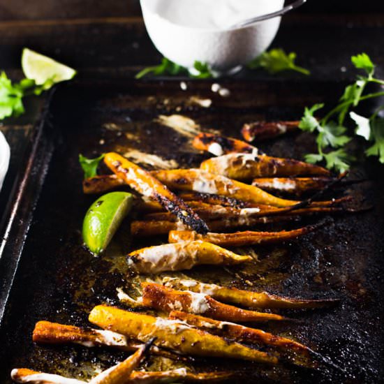 Moroccan Roasted Carrots