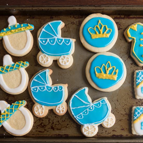 Glaze Icing for Decorating Cookies