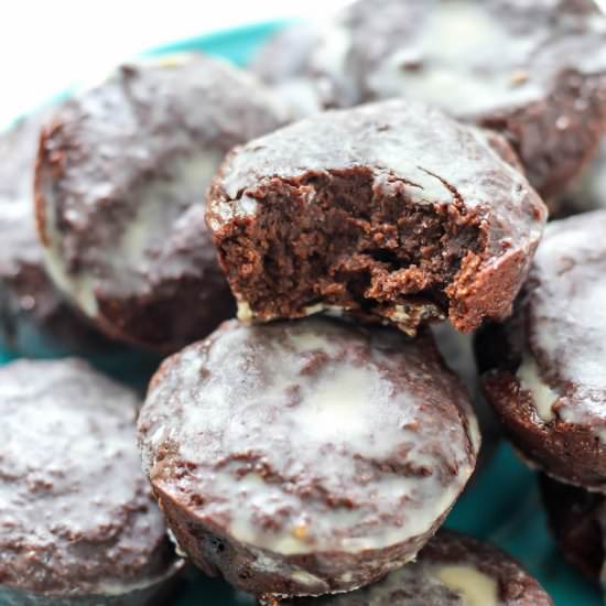 Fudgy Vegan Brownie Bites