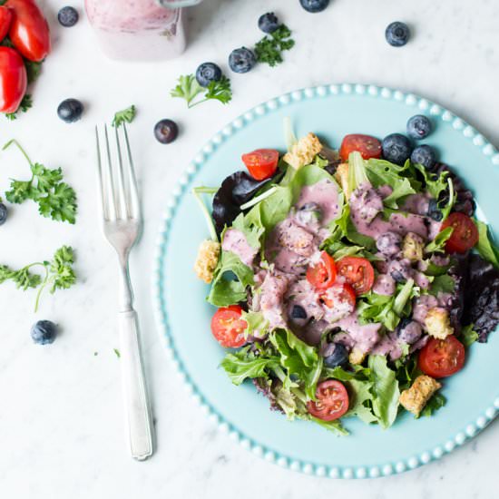 Sweet & Tangy Blueberry Vinaigrette