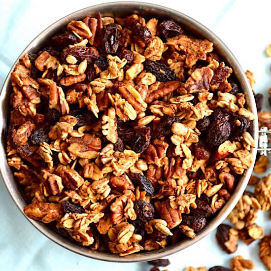 Maple Pecan Granola