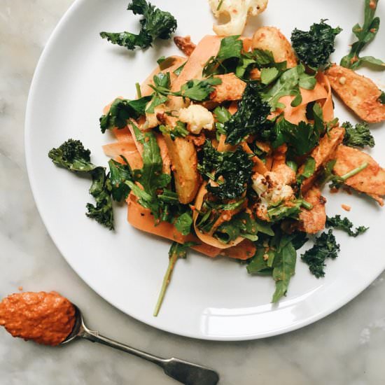 Roast Potato and Cauliflower Salad