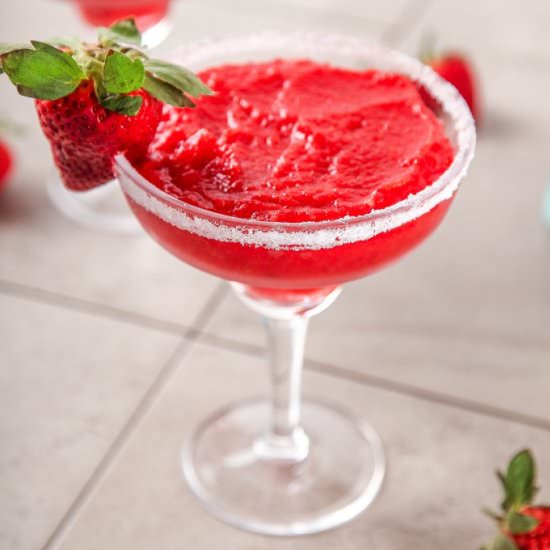 Frozen Strawberry Margaritas