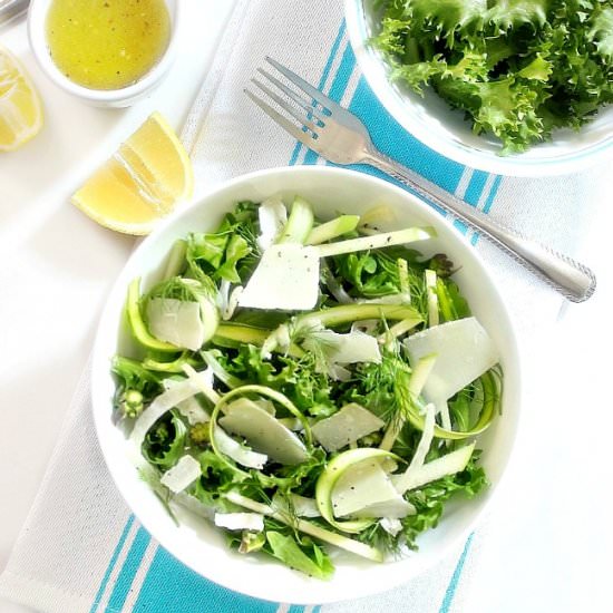 Shaved Asparagus Salad