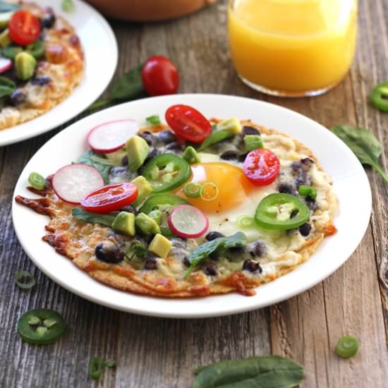 Baked Egg Tostadas