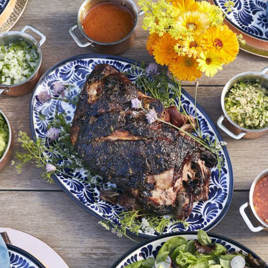 Bo Ssam/ Slow Roasted Korean Pork