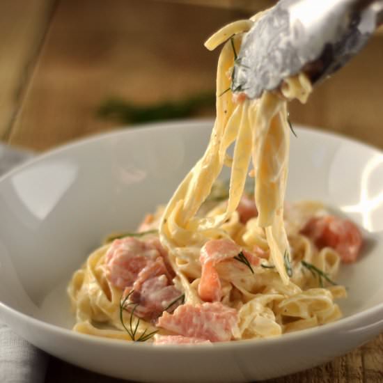 Smoked Salmon Pasta