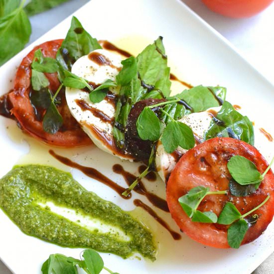 Caprese Salad with Beets