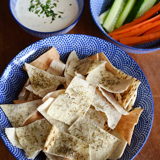 Easy Pita chips