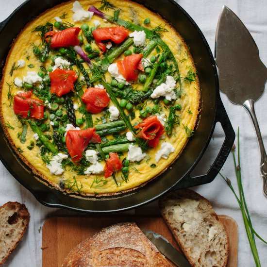 Spring Vegetable Frittata