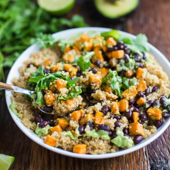 Southwestern Inspired Quinoa Bowl