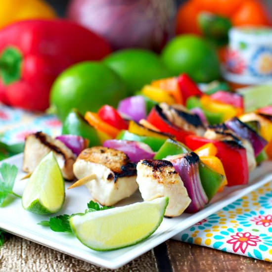 Margarita Chicken Kabobs