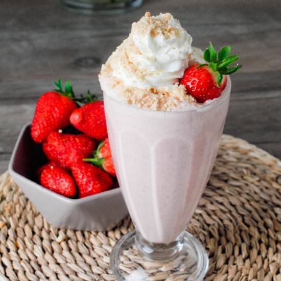 Strawberry Cheesecake Milkshake