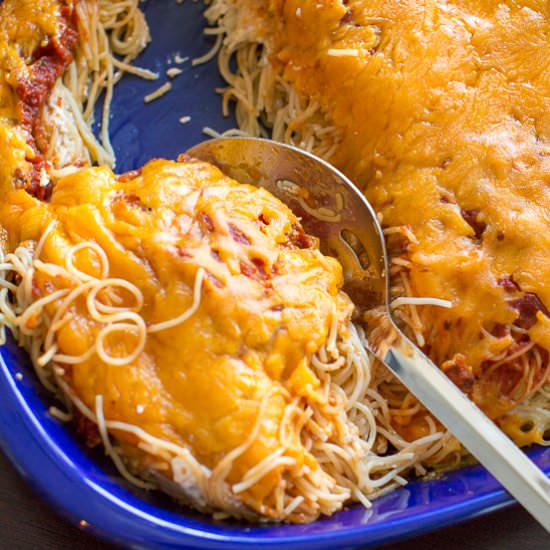 Vegetarian Million Dollar Spaghetti