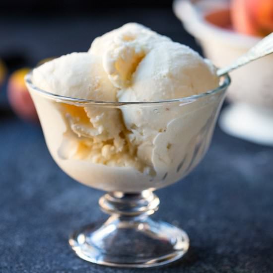 Peach Ice Cream