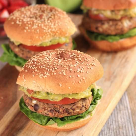 The BEST Veggie Burger