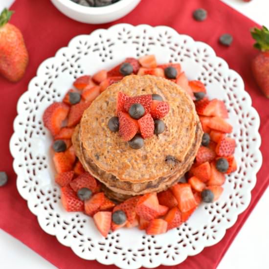 Strawberry Oat Chocolate Chip Greek