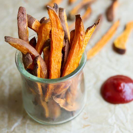 Baked Sweet Potato Fries