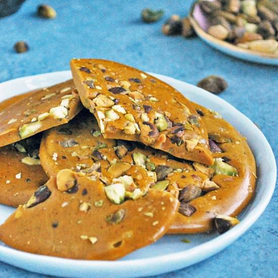 Persian Saffron Brittle Candy