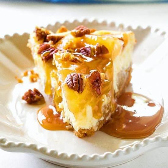 Caramel Apple Cheesecake