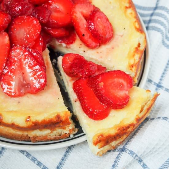 Swedish Cheesecake (Ostkaka)