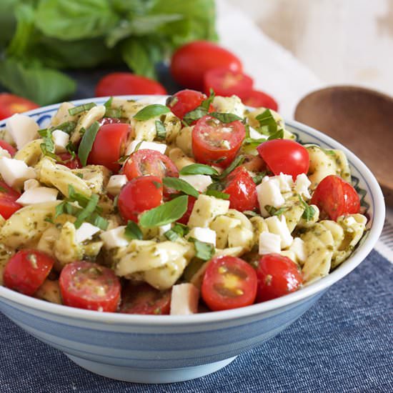 Caprese Tortellini Salad