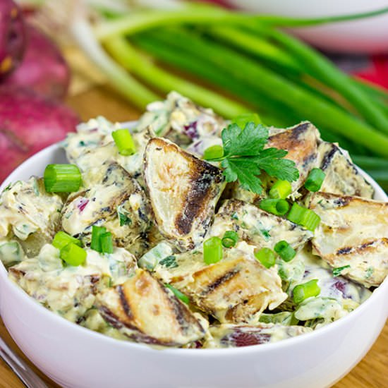 Grilled Potato Salad