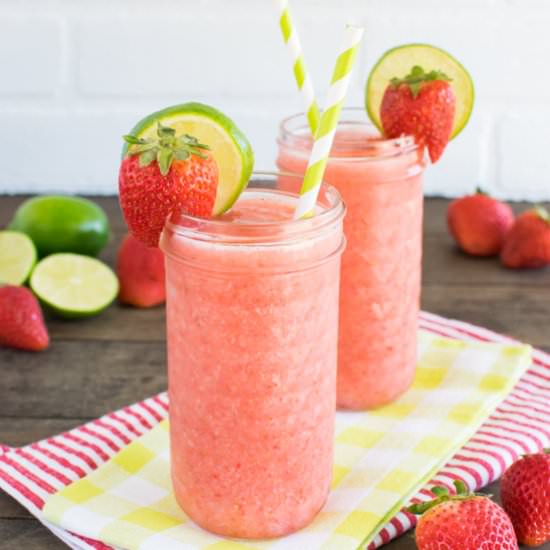 Strawberry Limeade Slushies