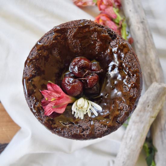 Dark Chocolate Plantain Cake