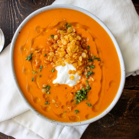 Roasted Red Pepper Soup