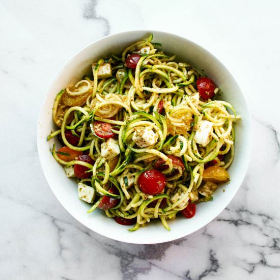 Caprese Zoodle Salad
