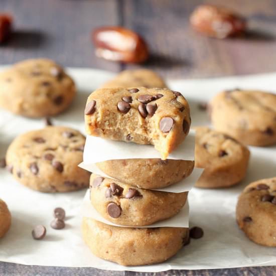 No Bake Banana Cookies