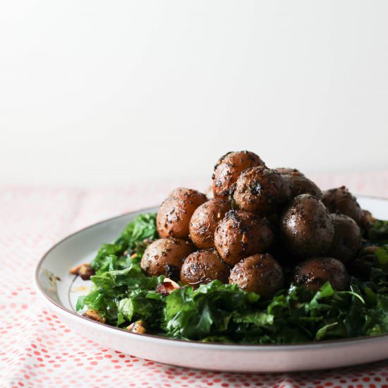 Sweet & Salty Potato Salad