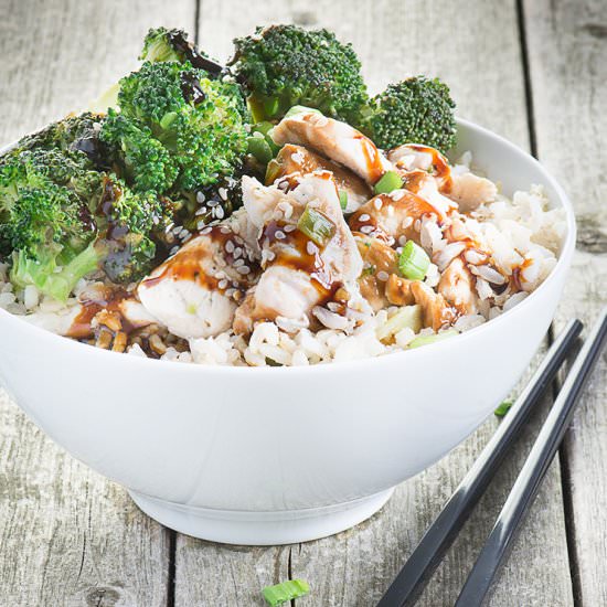 Teriyaki Chicken & Rice Bowl