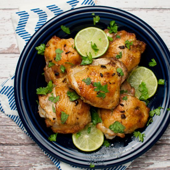 Tequila Lime Baked Chicken