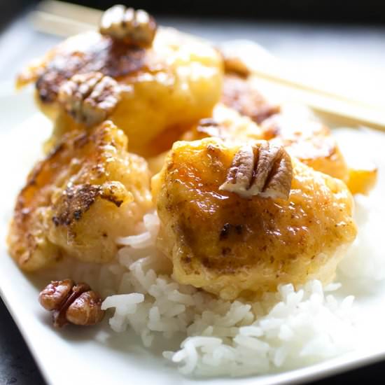 Honey Pecan Shrimp