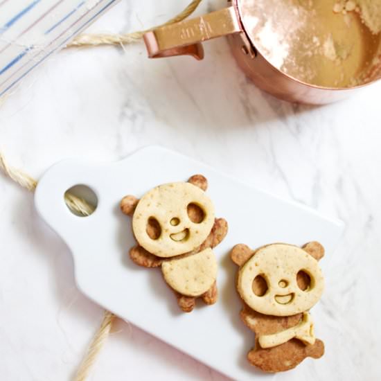 Gluten Free Panda Cookies
