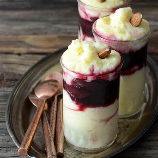 Easy Polenta Pudding Parfaits