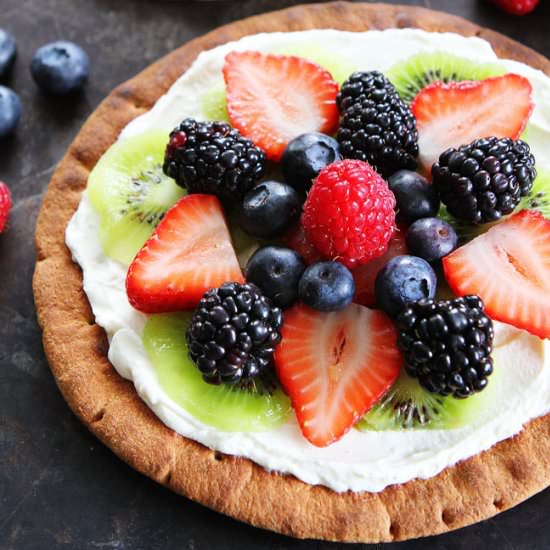 Breakfast Fruit Pizzas