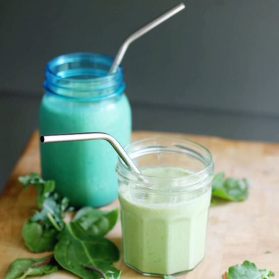 Banana Nut Green Smoothie