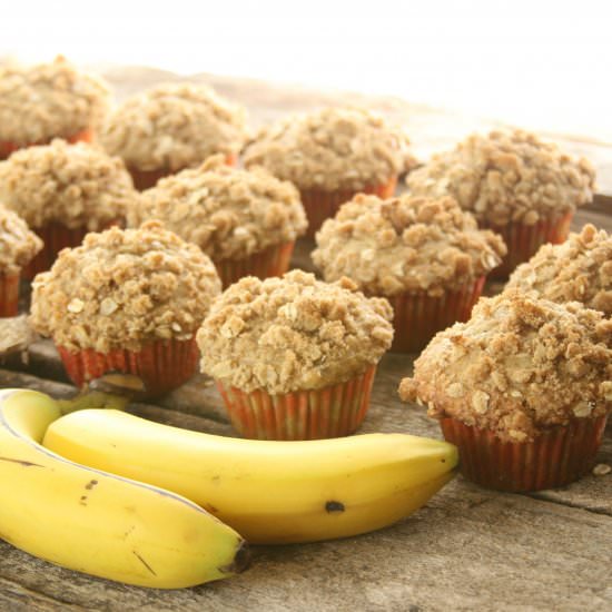 Banana Streusel Muffins