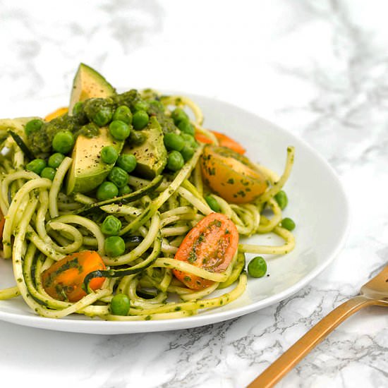 Zucchini Noodle Salad