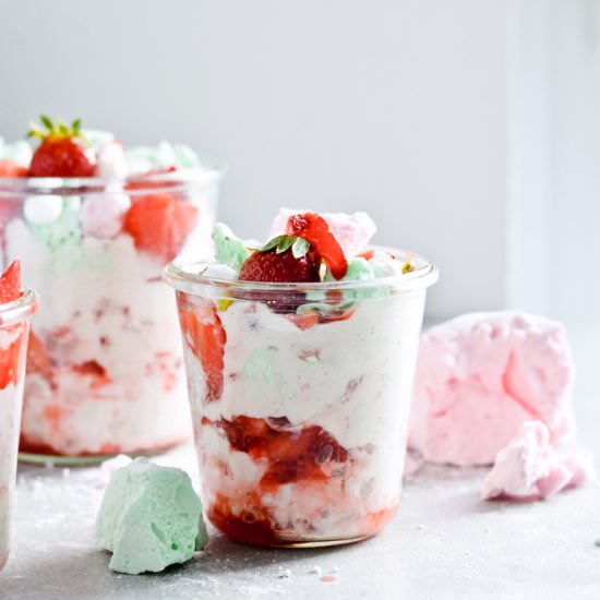 Easy Strawberry Eton Mess