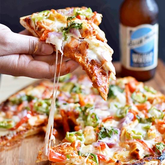 Tandoori Chicken Pizza