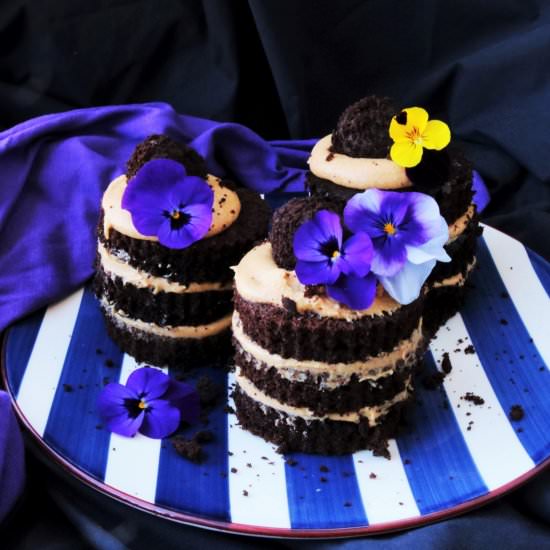 Dulce de Leche Bailey’s Mini Cakes
